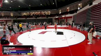 126 lbs Semifinal - Devon Frazier, XT Wrestling vs Colt Collett, Oklahoma