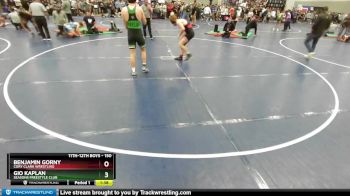 150 lbs Champ. Round 1 - Gio Kaplan, Seasons Freestyle Club vs Benjamin Gorny, Cory Clark Wrestling