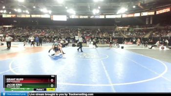 182 lbs Champ. Round 2 - Jacob King, Mountain View vs Grant Rupp, New Plymouth