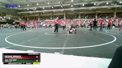 115 lbs Quarterfinal - George Bringus, Greater Heights Wrestling vs Dax Folsom, Open Mats