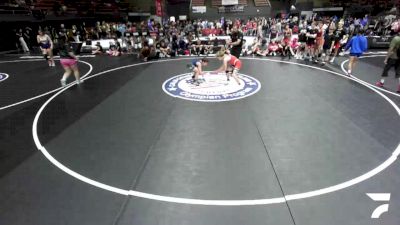 96 lbs Emmett Lopez, SAWA - Sacramento Area Wrestling Association vs Owen Santos, MDWA - Mount Diablo Wrestling Association