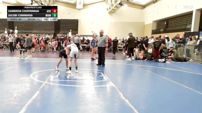 89 lbs Rr Rnd 3 - Cameron Cooperman, Apex - ESC vs Jacobi Cummings, Maine Hammahs - ESC