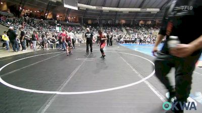 105 lbs Round Of 16 - Jacobi Harris, Sulphur Youth Wrestling Club vs Garet Woodworth, Tuttle Wrestling