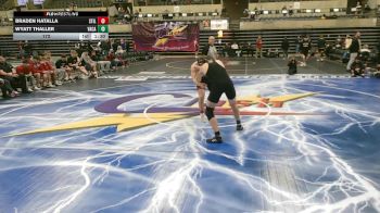 172 lbs Semis & 1st Wrestleback (8 Team) - Braden Hatalla, Stillwater, MN vs Wyatt Thaller, Vacaville, CA