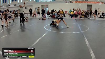 68 lbs Round 4 (6 Team) - Eesa Mirza, Florida Scorpions vs John Petrovcik, Python Pit