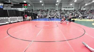 138 lbs Round Of 128 - Caden Polson, WY vs Ivan Lopez, GA