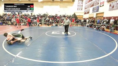 150 lbs Quarterfinal - Charles May, Avon vs Tyler Ciarleglio, Notre Dame-West Haven