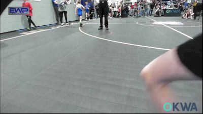 52 lbs Consolation - Fernando Cerda, OKC Saints Wrestling vs Bentley Story, Noble Takedown Club