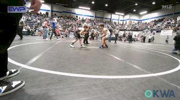 105/HWT lbs Rr Rnd 3 - Ezra Edwards (HWT), Choctaw Ironman Youth Wrestling vs Case Anderson, Comanche Takedown Club