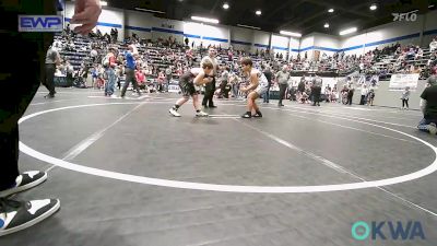 105/HWT lbs Rr Rnd 3 - Ezra Edwards (HWT), Choctaw Ironman Youth Wrestling vs Case Anderson, Comanche Takedown Club