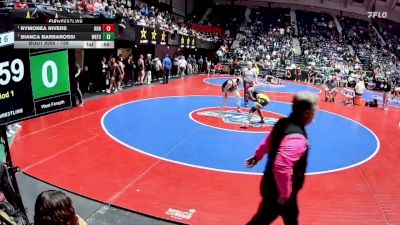 155 lbs Cons. Round 2 - Bianca Barbarossi, West Forsyth vs Rymonea Rivers, Richmond Hill HS