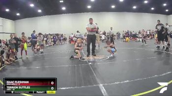 47 lbs Round 2 (4 Team) - Isaac Fleshman, Ohio Hero`s vs Terrion Suttles, ARES