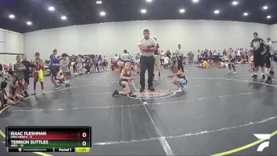 47 lbs Round 2 (4 Team) - Isaac Fleshman, Ohio Hero`s vs Terrion Suttles, ARES