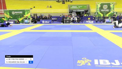 JOAO DE FREITAS GOMES vs SERGIO RICARDO DA SILVA SANTOS 2024 Brasileiro Jiu-Jitsu IBJJF