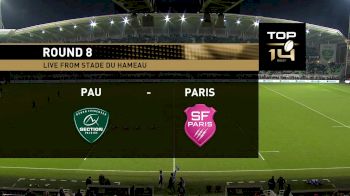 Replay: Section Paloise vs Stade Francais | Nov 25 @ 4 PM