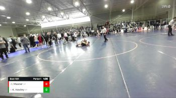 144 lbs Champ. Round 2 - Isaac Masner, Millard vs Kevin Hawley, Champions Wrestling Club