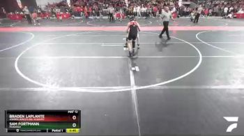 100 lbs Cons. Round 2 - Braden LaPlante, Askren Wrestling Academy vs Sam Fortmann, Muskego