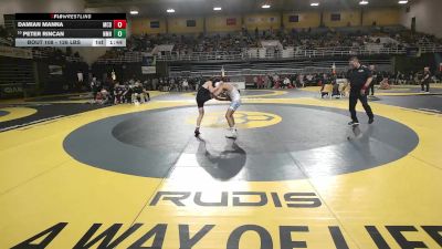 126 lbs Round Of 32 - Damian Manna, McDonogh vs Peter Rincan, Nmh