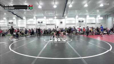 S-102 lbs Consi Of 32 #2 - Milo Ward, WV vs Zack Street, WV