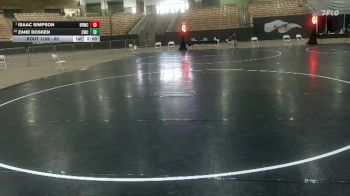 85 lbs Champ. Round 1 - Isaac Simpson, Big Red Wrestling Club vs Zane Bosken, Cleveland Wrestling Club