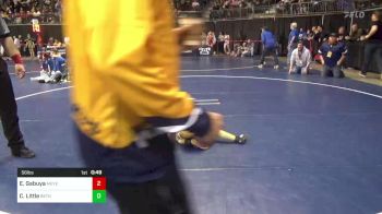 56 lbs Round Of 16 - Emanuel Gabuya, Meyersdale vs Cole Little, Beth Center