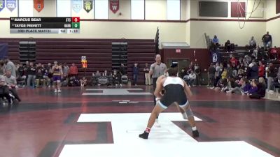 175 lbs 3rd Place Match - Tayge Privett, Harrisburg vs Marcus Bear, South Tama County