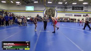 JV-9 lbs Round 1 - Sean Kersten, Assumption, Davenport vs Kaleb Coon, Mount Vernon