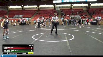 100 lbs Round 5 - Aldin Short, Bandits vs Michael Salcedo, Olmsted Falls