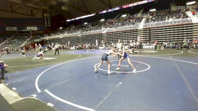 80 lbs Quarterfinal - Rylee Stewart, Glenrock WC vs Charlie Claymore, Matpac Wrestling ND