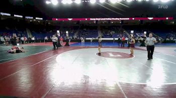 107 lbs Round Of 16 - Andrea Carvalho, Lowell vs Anna Felicio, Saugus/Peabody