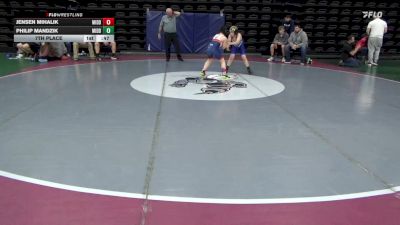 93 lbs 7th Place - Jensen Mihalik, Middlebury Center vs Philip Mandzik, Middletown