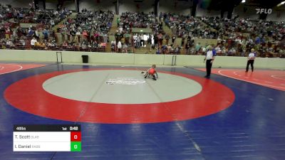 48 lbs Round Of 16 - Thomas Scott, Glasgow Wrestling Academy vs Isaak Daniel, Rabbit Wrestling Club