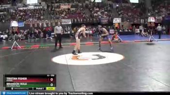 5th Place Match - Tristan Fisher, Ronan vs Brandon Role, Columbia Falls