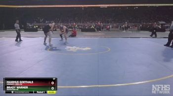 D3-190 lbs 3rd Place Match - Brady Warner, Napoleon HS vs Maximus Goethals, Kingsley Area HS