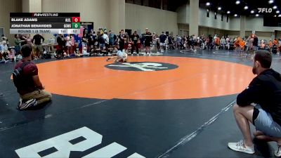 100 lbs Round 1 (8 Team) - Blake Adams, Alabama Elite Black vs Jonathan Benavides, Gulf Coast WC