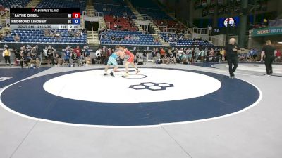 215 lbs Champ. Rd Of 128 - Layne O'Neil, Michigan vs Redmond Lindsey, Oklahoma