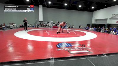 190 lbs Jaxon Penovich, Illinois Freestyle vs Brady Brown, Pennsylvania Blue