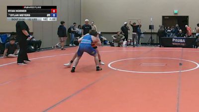 132 lbs Champ. Rd Of 32 - Ryan Horner vs Dylan Meyers, Gps