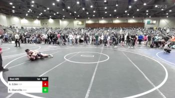 156 lbs Quarterfinal - Aj Eden, Top Fuelers WC vs Easton Glanville, Ama