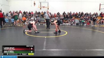 DIVISION 5 lbs Round 3 - Sam O`Neill, Nashua-Plainfield vs Layne Epley, Waverly-Shell Rock