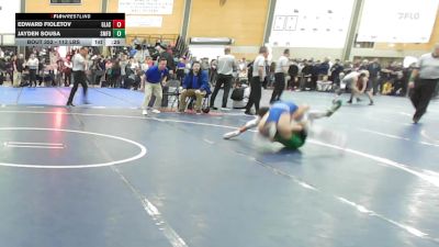 113 lbs Consi Of 8 #1 - Edward Fioletov, Glastonbury vs Jayden Sousa, Smithfield
