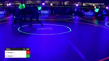 160 lbs Quarterfinal - Claude Moates, F-5 Grappling vs Aidan Gassel, Silverback WC