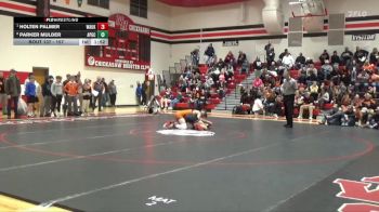 157 lbs 2nd Place Match - Holten Palmer, Waukon vs Parker Mulder, AP-GC