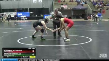 Girls 138 lbs Cons. Semi - Gabriela Wilkinson, Rossview Girls vs Morgan Cornelius, Greeneville Girls