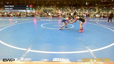 90 lbs Consolation - Rally Zinck, All I See Is Gold Academy vs Aiden May, Spatola