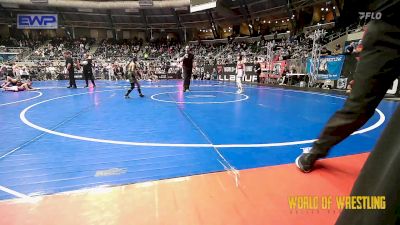 64 lbs Quarterfinal - Bryce Villers, Highland Hornets vs Jeremiah Minikwu, CIWC-Team Intensity