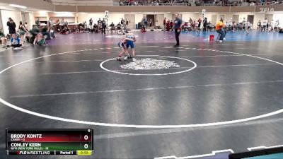 60 lbs Semis & 1st Wrestleback (8 Team) - Brody Kontz, Canby vs Conley Kern, NYM (New York Mills)