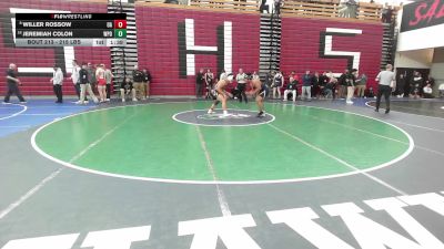 215 lbs Consi Of 8 #1 - Willer Rossow, Oliver Ames vs Jeremiah Colon, Walpole