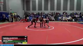 195 lbs Champ. Round 1 - Marshel Culbertson, Smiths Station Hs vs Reese Wright, Lee County