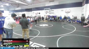 120 lbs Round 2 (4 Team) - Jonas Bond, Deer Park vs Kailen Blais, Walla Walla